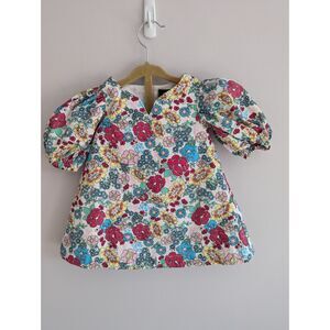 Something Navy Baby Girl Dress and Bloomers Matching Set 6 months